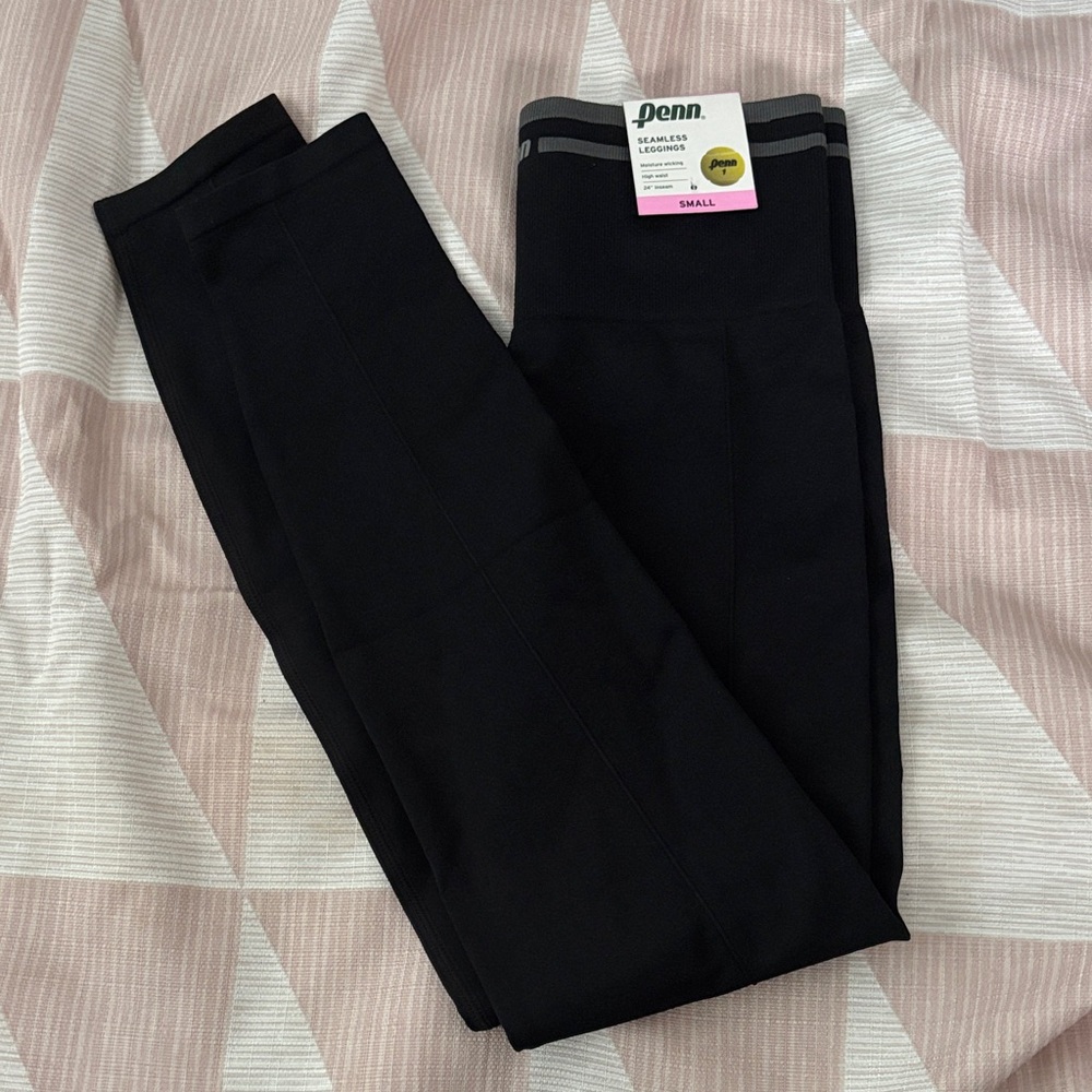 NWT PENN Seamless High-Rise Black Leggings